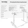 Elektricky výškovo nastaviteľný rám stola Náhľad obrázku produktu 6