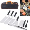 10 Stück Grillbesteck Set Edelstahl Grillzubehör Produktbild-Vorschau 1
