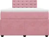Design Möbel Boxspringbett mit Matratze Rosa 120x200 cm Produktbild-Vorschau 5
