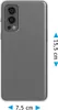 PhoneNatic Case kompatibel mit  OnePlus Nord 2 5G - Crystal Produktbild-Vorschau 2