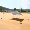 Tenda da spiaggia portatile 2,3 x 2,3 m antivento, Anteprima dell’immagine prodotto 8