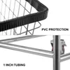 SucceBuy Wäschewagen aus Draht, 4,5 Scheffel, 35" x 15,7" x Produktbild-Vorschau 5