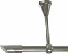 Gardinenstange Set Edelstahl Look Metall Ø 16mm zur Produktbild-Vorschau 1