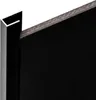 1, S-Polytec Aluminiumprofil Aluminium U-Profil 3mm Schwarz Produktbild-Vorschau 2