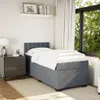The Living Store Boxspringbett mit Matratze Dunkelgrau Produktbild-Vorschau 6
