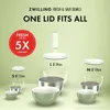 Zestaw misek próżniowych Zwilling Fresh&Save, 6 szt., szkło Podgląd zdjęcia produktu 4