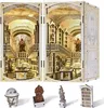 Habarri | DIY Book Nook - Bibliothek der Götter - Puzzle 3D Produktbild-Vorschau 1