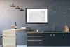 MuchoWow® Gerahmtes Poster Marmor - Textur - Grau - Produktbild-Vorschau 5