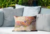 MuchoWow® Outdoor Kissen - Wasserschlangen II - Gemälde von Produktbild-Vorschau 4