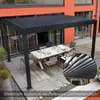 E Bioclimatic Lamellen Pergola elektrisch Lamellendach 4x3m Produktbild-Vorschau 5