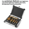 STAHLWERK HSS Stufenbohrer Set 6 Teile mit TiN-Beschichtung Produktbild-Vorschau 5