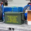 US Ammo Box als Munitionskoffer aus Metall von HMF mit den Maßen 30 x 19 x 15.5 cm in grün Produktbild-Vorschau