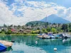 CALVENDO Puzzle Hafen Spiez am Thunersee | 1000 Teile Produktbild-Vorschau 3
