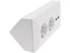 ChiliTec Steckdosenblock 2-fach + 2 USB für Küche Büro Weiß Produktbild-Vorschau 5