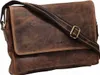 Greenburry Vintage Messenger A4 Sac à bandoulière en cuir Voir les images du produit 12