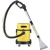 A yellow wet and dry vacuum cleaner with a hose and extension wand is shown against a white background. Produktbild-Vorschau