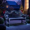 LED Außen Lichterkette kalt weiß - 3,5 m / 48 LED - Garten  Produktbild-Vorschau 5