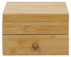 Schmuckschatulle BAMBOO mit Spiegel, 15x15x9,5 cm Produktbild-Vorschau 2