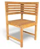 Balkontisch-Set mit Eckbank – Akazienholz  ca. 150 x 100 x Produktbild-Vorschau 8