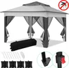 Bettizia Gazebo Pop-up Pieghevole 3,3x3,3x2,7 m Gazebo con Anteprima dell’immagine prodotto 1