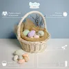 Creative Home Bianco Cestino in Vimini Piccolo con Manico | Anteprima dell’immagine prodotto 4