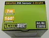 DELPHI Bewegungsmelder 160° silber LED geeignet 250V Produktbild-Vorschau 4