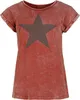 RED by EMP Damen rotes T-Shirt mit kurzen Ärmeln und Produktbild-Vorschau 1