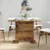 vidaXL Esstisch 110 x 60 x 75 cm Holzwerkstoff Altholz Produktbild-Vorschau 4