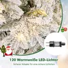Árbol de Navidad artificial de 135 cm con luces LED Vista previa de la imagen del producto 4