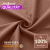 EllaTex Renforcé Bettlaken ohne Gummizug 140x200 Baumwolle Produktbild-Vorschau 4