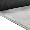 Tappeto grigio con pelliccia di coniglio morbida e Anteprima dell’immagine prodotto 4