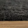 Hochflor Teppich Rund Wohnzimmer Shaggy Langflor Kunstfell Produktbild-Vorschau 3