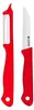 GRÄWE Keramik 2er Set Messer + Schäler ROT Produktbild-Vorschau 1