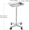 VEVOR carrello da laboratorio carrello di servizio in Anteprima dell’immagine prodotto 8