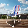 Linder Exclusiv Poltrona PO2600SR Arcobaleno a righe Anteprima dell’immagine prodotto 3