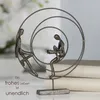 Gilde Skulptur, rund, "Circles", Buchmotiv, Paarmotiv, Voir les images du produit 2