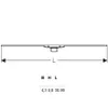 Geberit Duschrinne CleanLine20 Edelstahl 300 bis 90 Produktbild-Vorschau 12