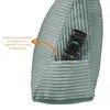 sleepling - Rückenkissen in Cord Optik, 70 cm breit, mit Produktbild-Vorschau 2