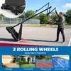 COSTWAY Basketballkorb Outdoor mit Verstellgriff, 150-305 Produktbild-Vorschau 6