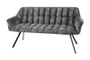 riess-ambiente Esszimmer Sitzbank PAPILLON 165cm grau Samt Produktbild-Vorschau 13