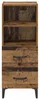 vidaXL Credenza in legno recuperato 34 x 34,5 x 90 cm Anteprima dell’immagine prodotto 6