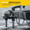 MONZANA® Antivol noir verrou d’attelage de remorque Voir les images du produit 5