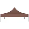 vidaXL Tetto per tende da festa 3x3 m Marrone 270 g/m² Anteprima dell’immagine prodotto 9