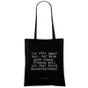 Mr. & Mrs. Panda Shopping Tasche Ich höre immer nur,... - Produktbild-Vorschau 2