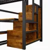 Flieks Etagenbett 140x200cm mit Schreibtisch und Lochwand, Produktbild-Vorschau 11