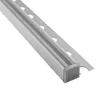 T77 LED Alu Fliesenprofil 12mm silber 1m klar Produktbild-Vorschau 2
