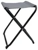 3.00 Kleiner Klapphocker Metall mit Bezug in grau - ca. 32 Produktbild-Vorschau 1