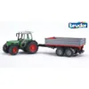 Bruder 2104 - Fendt 209S mit Bordwandanhänger Produktbild-Vorschau 12
