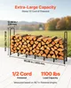Regál na dřevo VEVOR, kapacita 1/2 cord, rozměry Náhled obrázku produktu 2