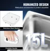 Collage of product features for an ultrasonic cleaner. Anteprima dell’immagine prodotto
